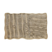 Daphne Natural Hand Tufted Wool Area Rug 5'X8'
