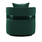 Kennedy Performance Velvet Swivel Accent Chair