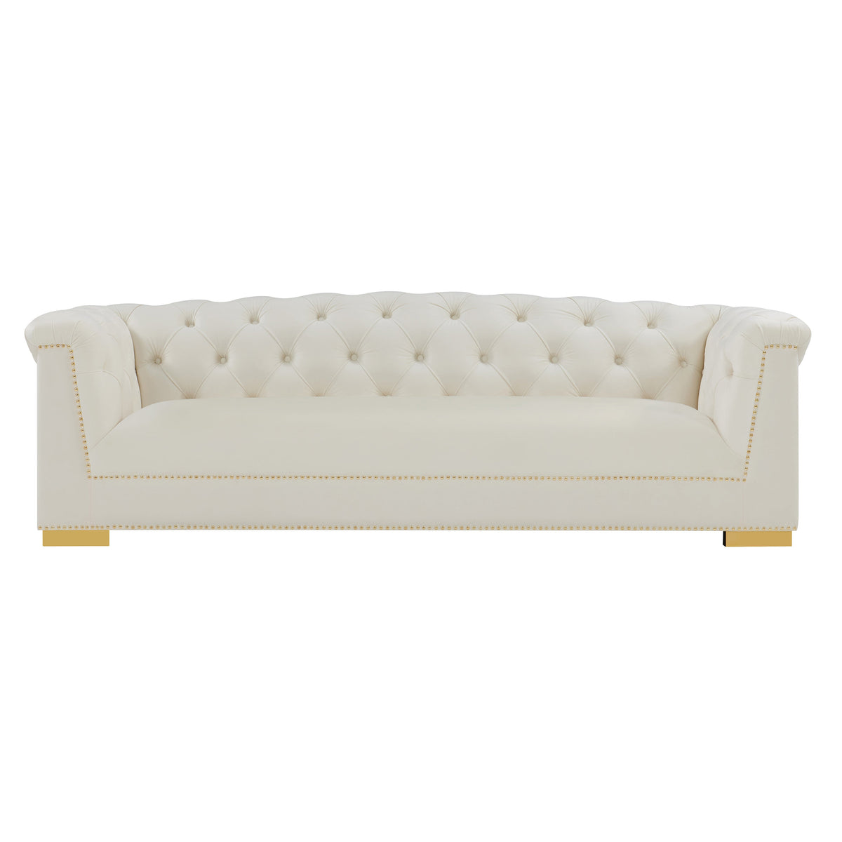 Farah 91" Performance Velvet Sofa by Inspire Me! Home Decor