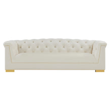 Farah 91" Performance Velvet Sofa by Inspire Me! Home Decor