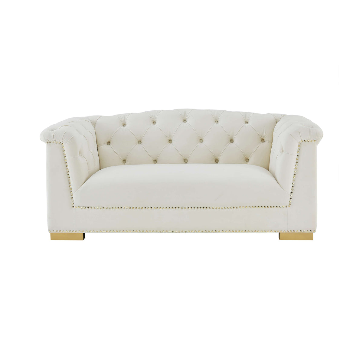 Farah 69" Performance Velvet Loveseat by Inspire Me! Home Decor