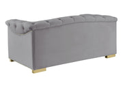 Farah 69" Performance Velvet Loveseat by Inspire Me! Home Decor
