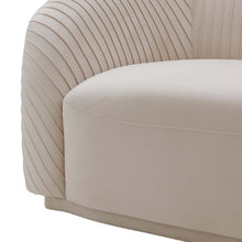 Yara 90.6" Pleated Performance Velvet Sofa by Inspire Me! Home Decor