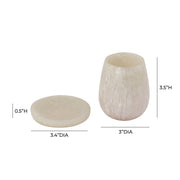Rounded Resin Kiddush Cup