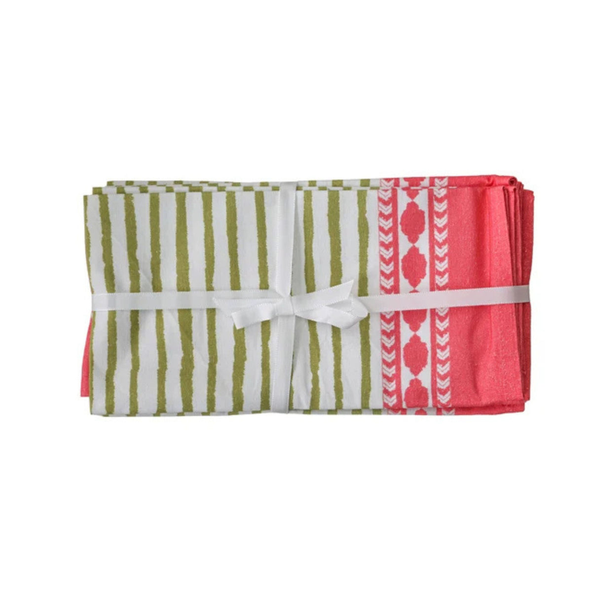 Crissy Cotton Canvas Printed Napkins - Set of 4