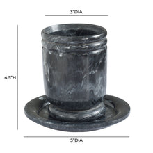 Channeled Swirl Resin Kiddush Cup