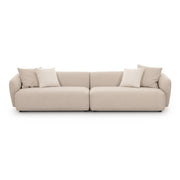 Sylvie 118" Cream Performance Boucle Sofa
