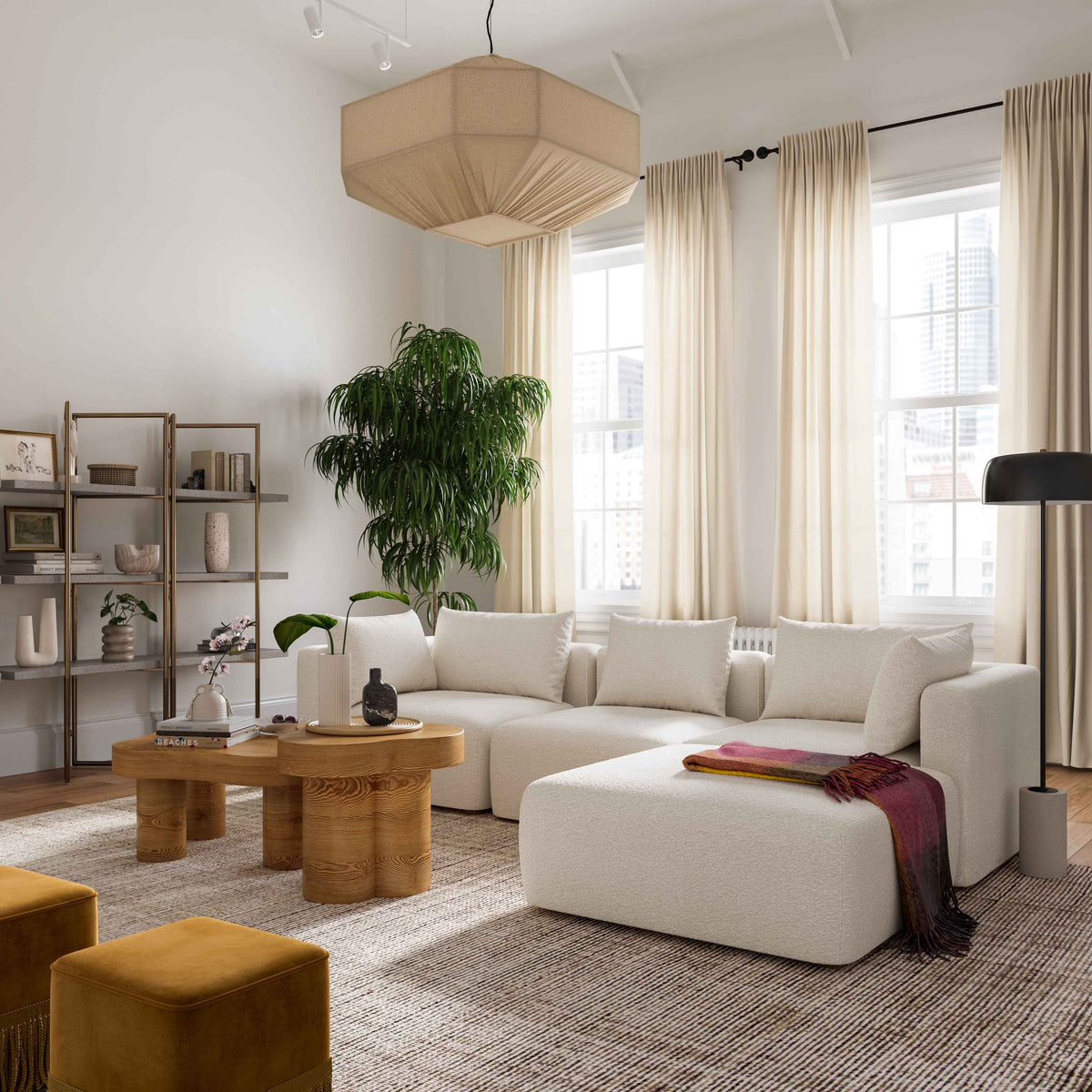 Hangover Modular Sofa (112"-145")