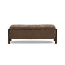 Abby 52" Nubby Fabric Storage Bench
