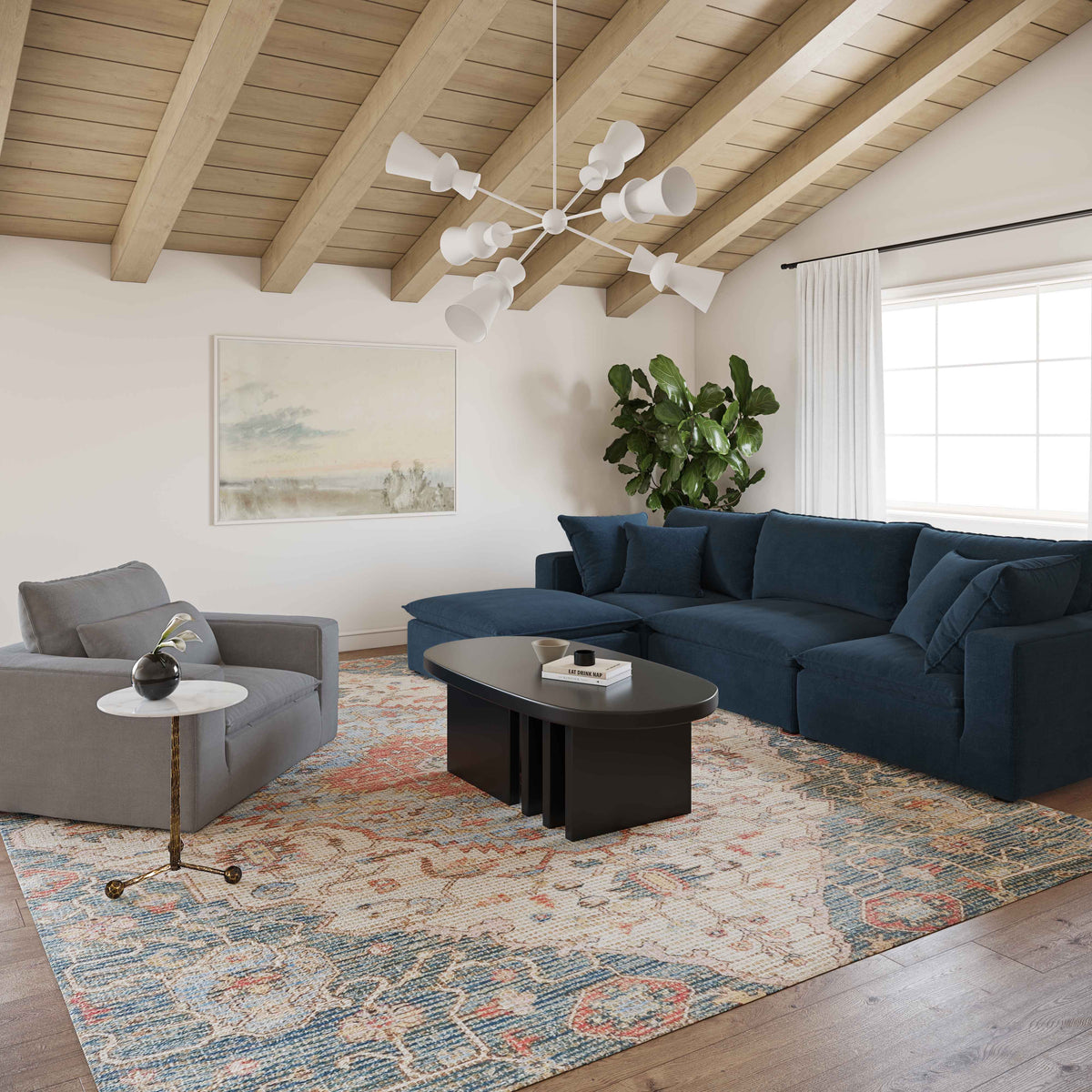 Cali Performance Fabric Armchair