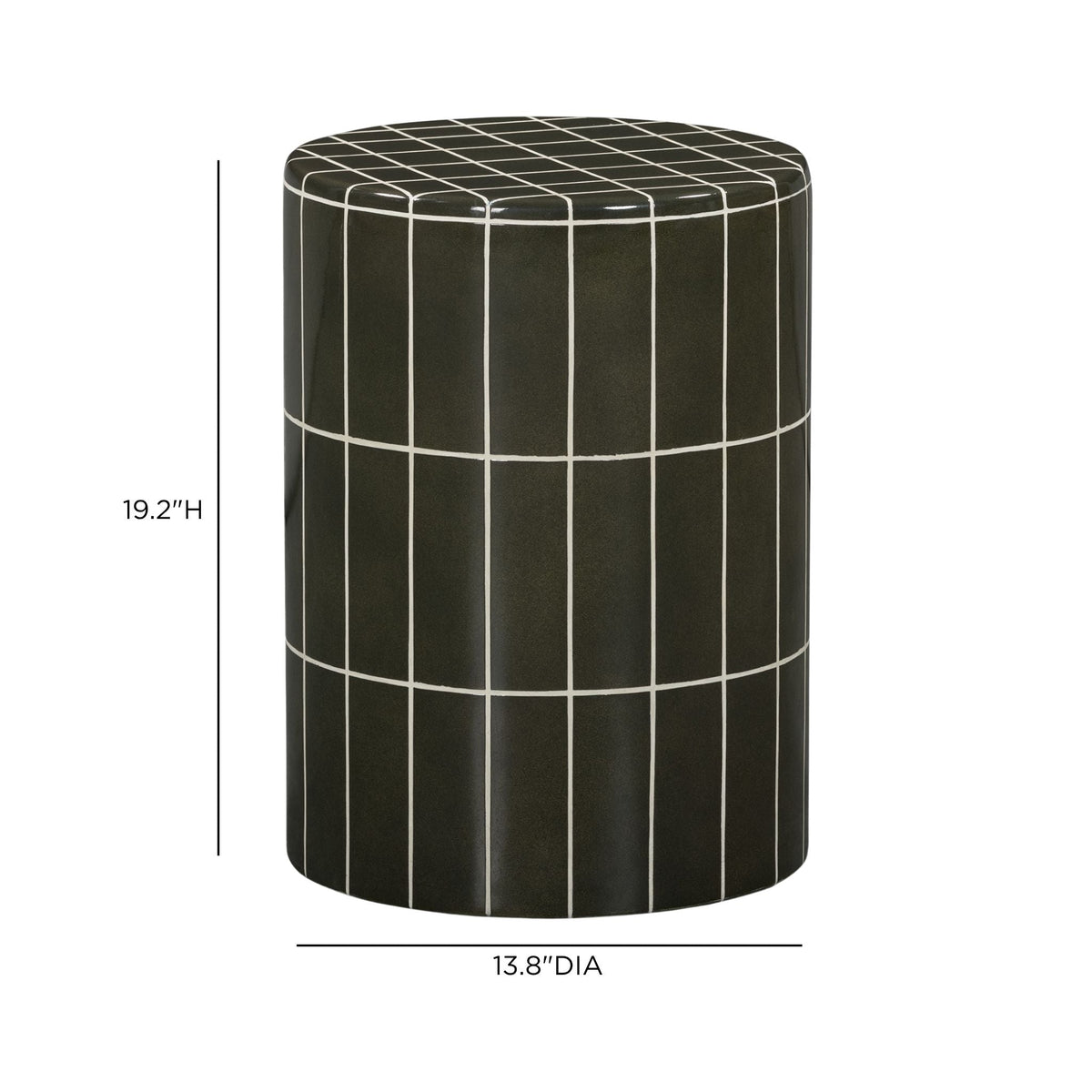 Tatiana Round Concrete Indoor/Outdoor Side Table