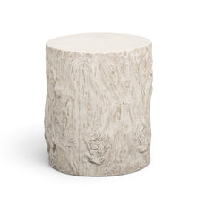 Fawn Driftwood Concrete Indoor/Outdoor Side Table