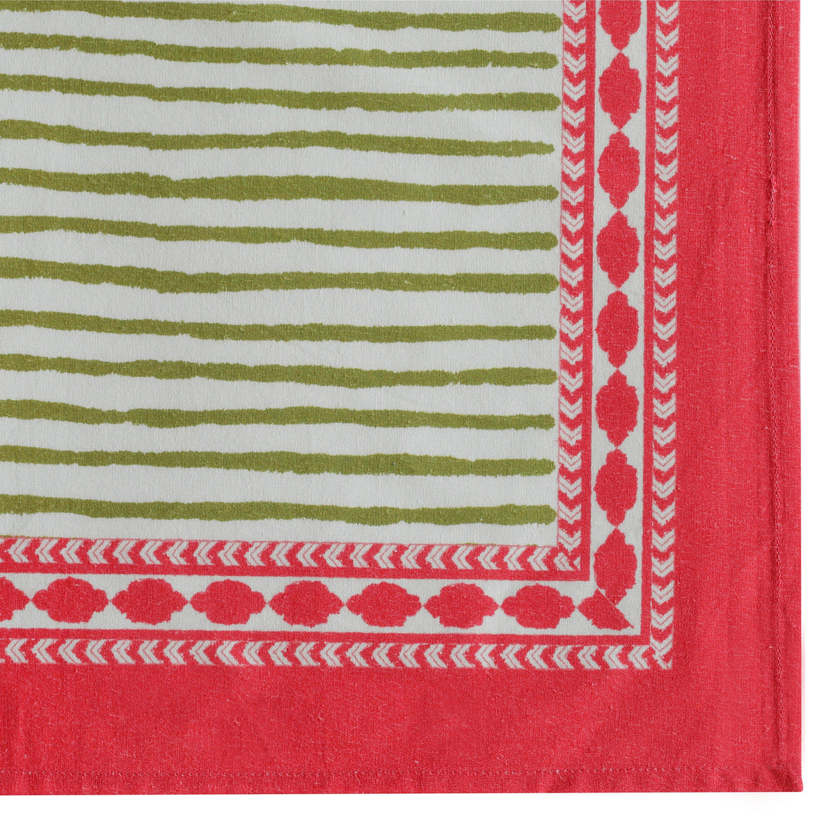 Crissy Cotton Canvas Printed Napkins - Set of 4