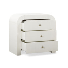 Hump 38" Arched 3-Drawer Bedside Chest