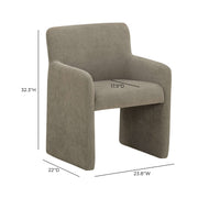 Crawley Performance Linen Chenille Dining Chair