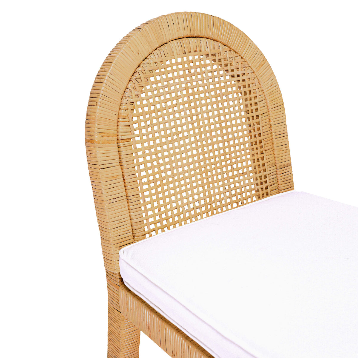 Amara Arched Rattan Dining Chair