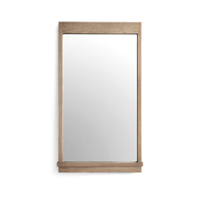 Aimee 44"X77" Solid Brushed Ash Floor Mirror