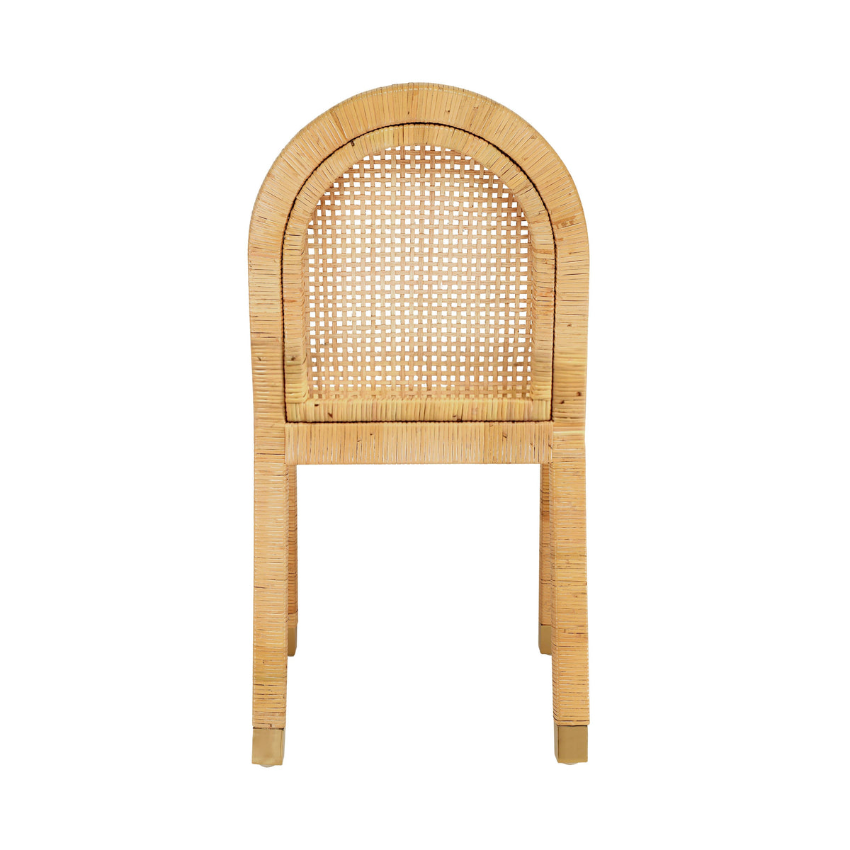 Amara Arched Rattan Dining Chair