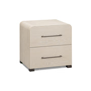 Marissa 22" Ash 2-Drawer Nightstand