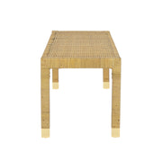 Amara 50" Rattan Bench