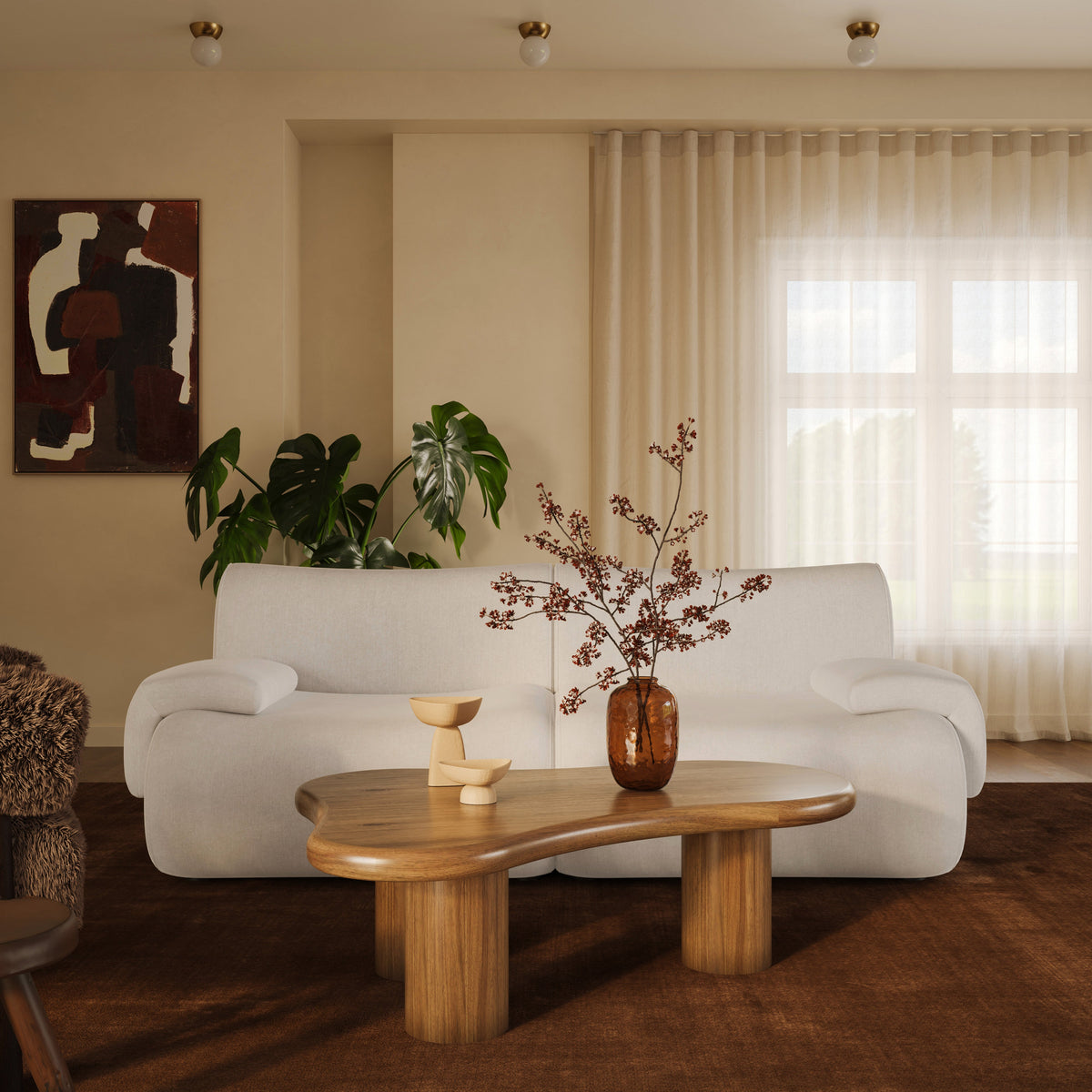 Zenith 80" Modular Loveseat