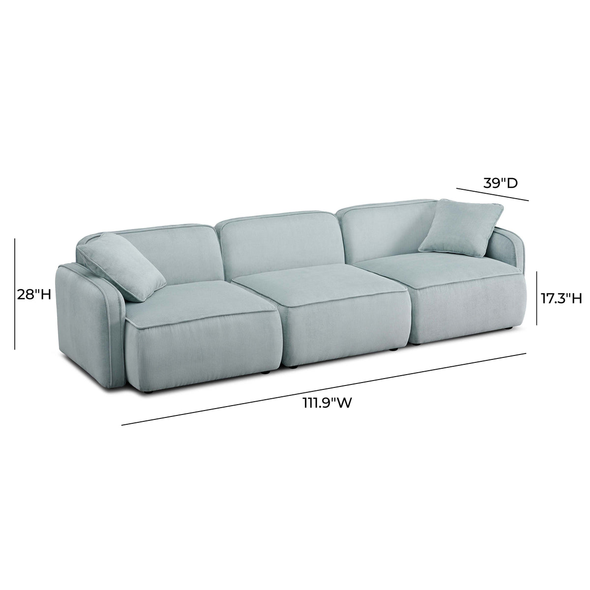 Travie 112" Modular Sofa