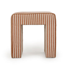 Byron Square Cotton Jute Ottoman