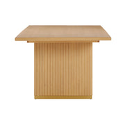 Chelsea Oak Wood Rectangular Dining Table (79"-96")