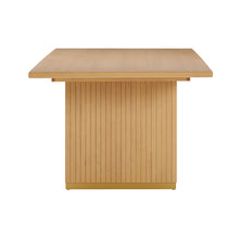 Chelsea Oak Wood Rectangular Dining Table (79"-96")
