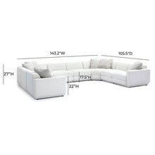 Perry 8-Piece Modular Large U-Sectional