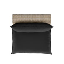 Cali Performance Fabric & Wicker Outdoor Armless Chair