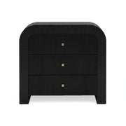 Hump 38" Arched 3-Drawer Bedside Chest