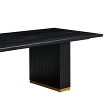Chelsea Oak Wood Rectangular Dining Table (79"-96")