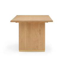 Chelsea Oak Wood Rectangular Dining Table (79"-96")