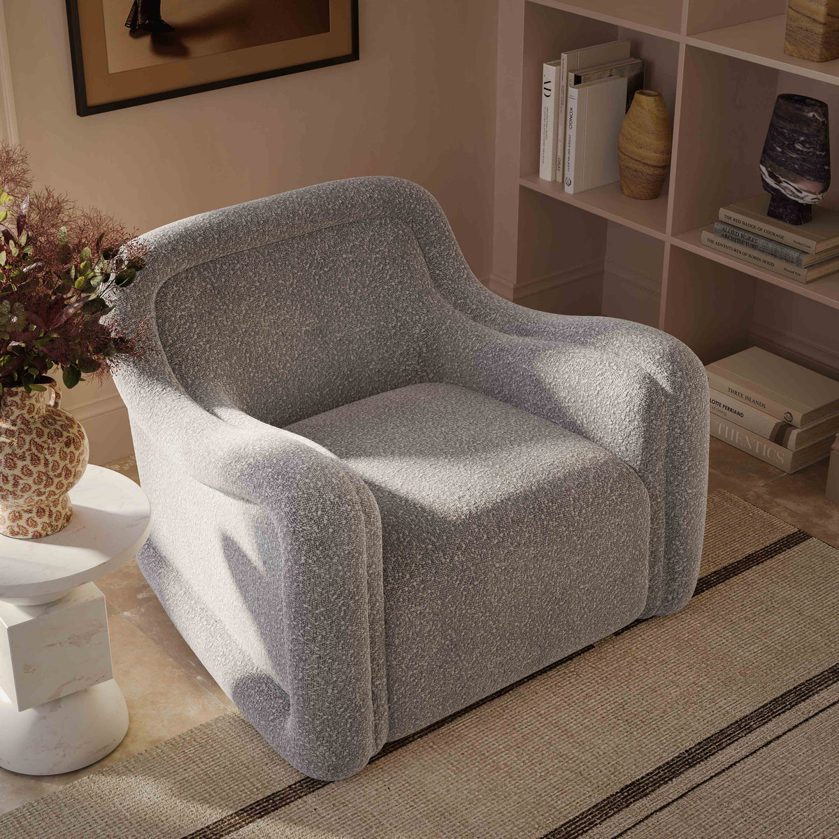 Charli Performance Swivel Chair