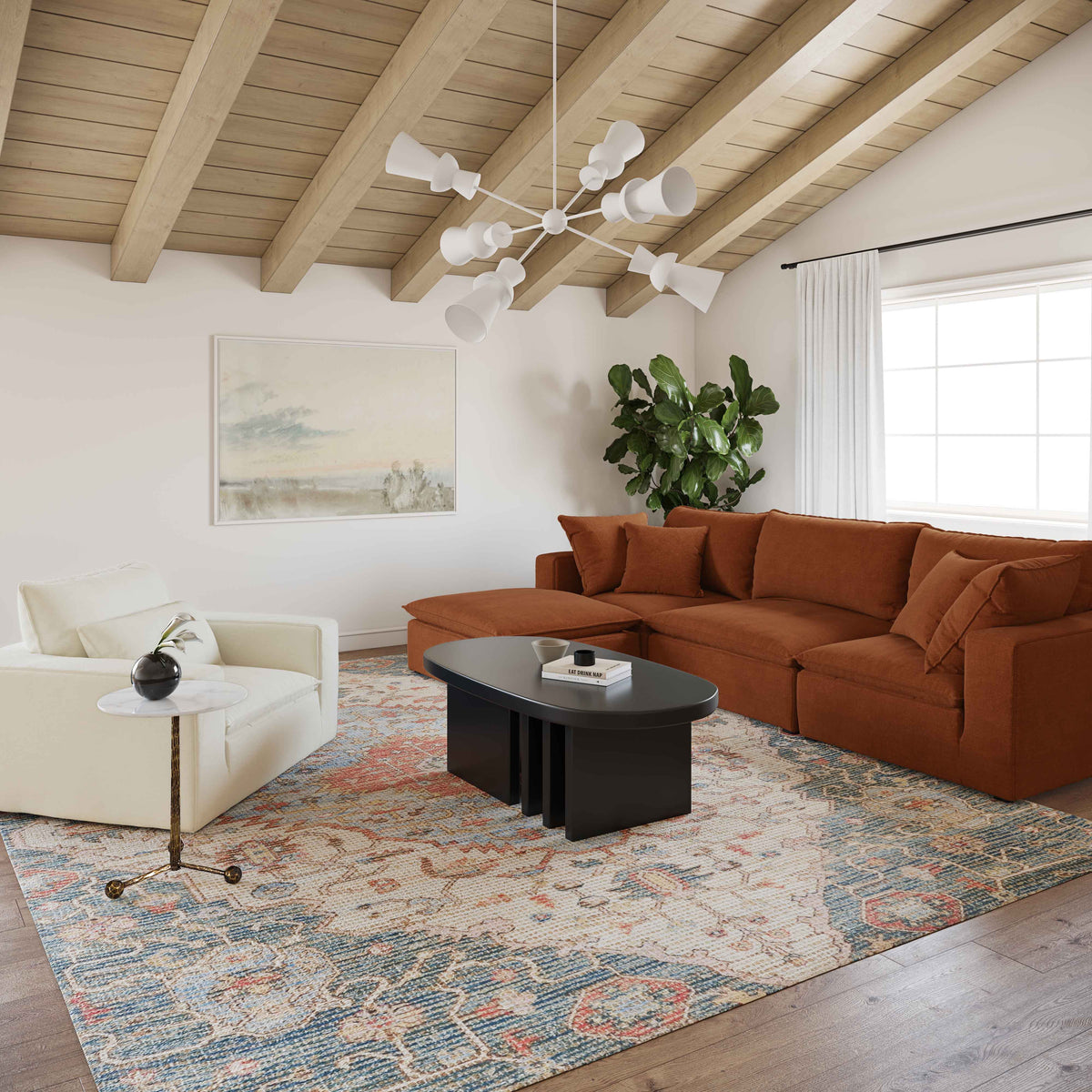 Cali Performance Fabric Armchair