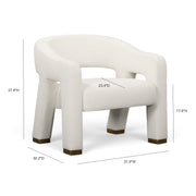 Florence Linen Accent Chair