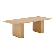 Chelsea Oak Wood Rectangular Dining Table (79"-96")