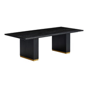 Chelsea Oak Wood Rectangular Dining Table (79"-96")