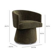 Kristen Rolling Desk Chair