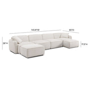 Travie 6-Piece Modular U-Sectional