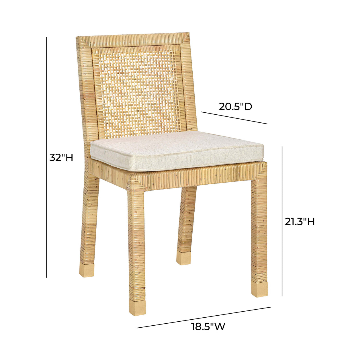 Amara Rattan Dining Chair