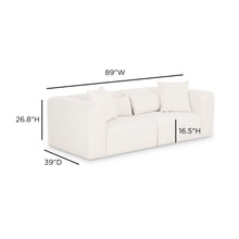 Tarra 86" Modular Loveseat
