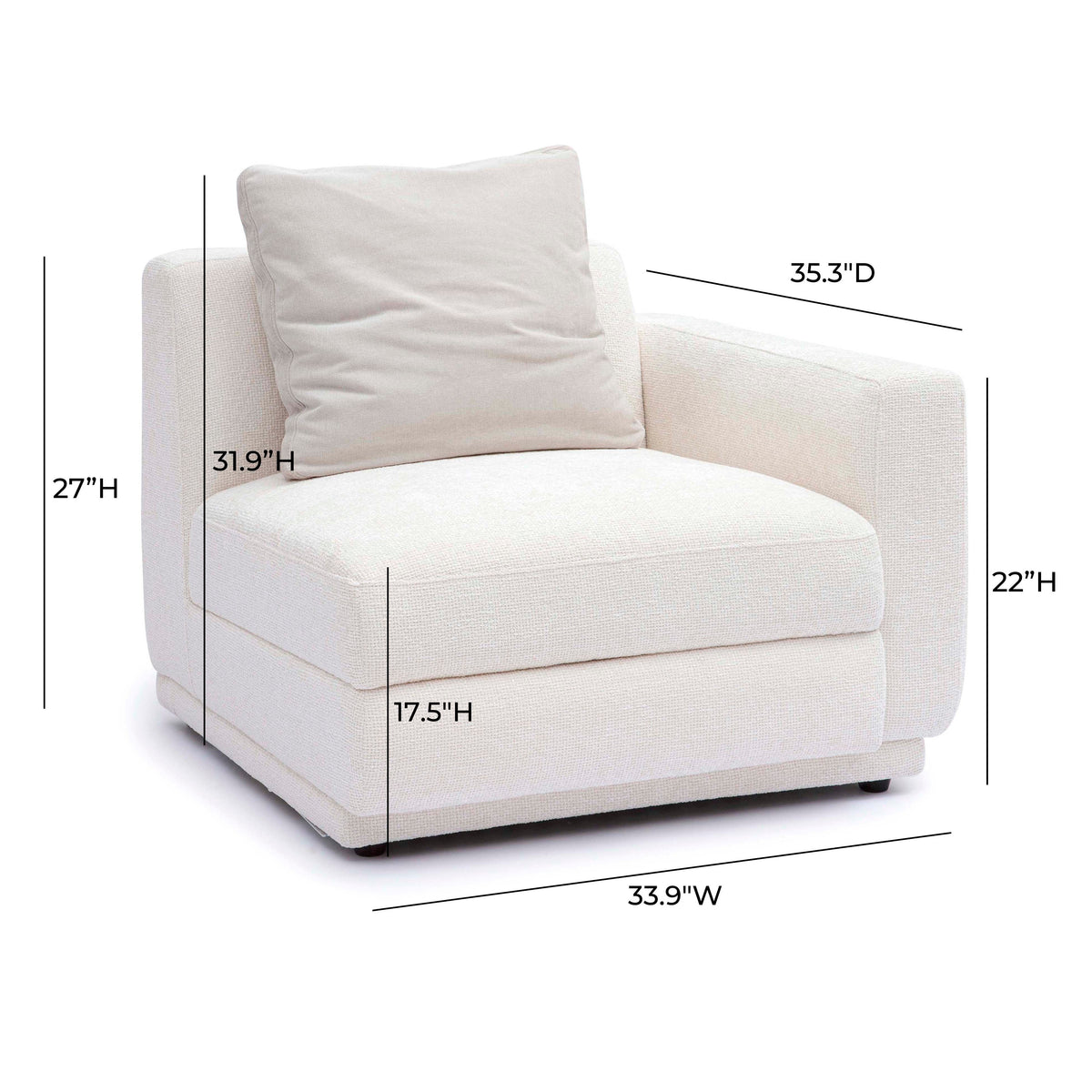 Perry Modular Corner Chair