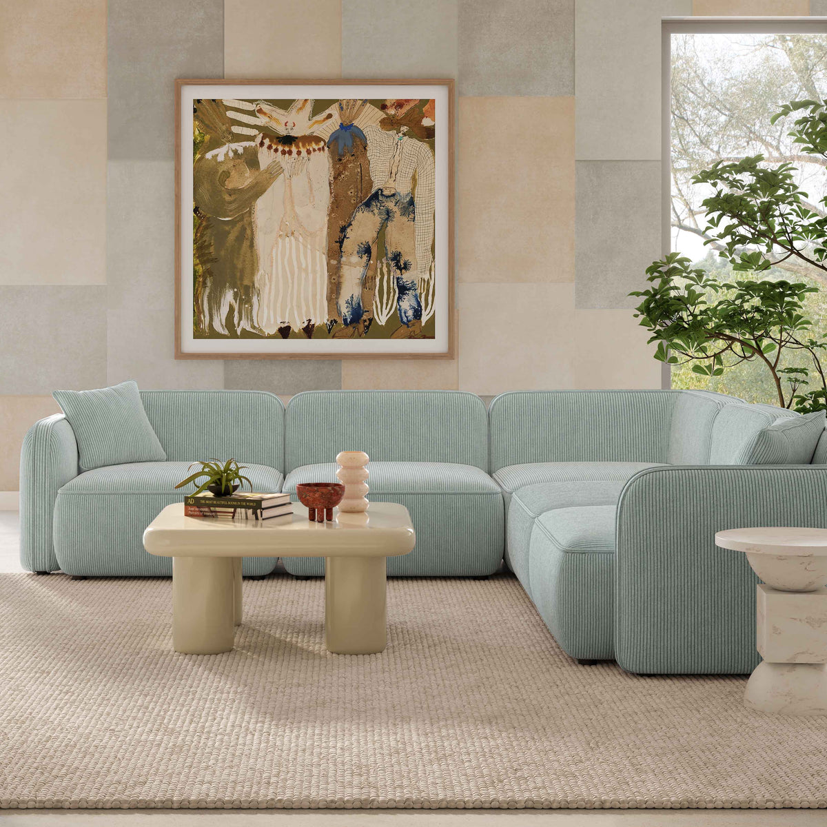 Travie 5-Piece Modular L-Sectional