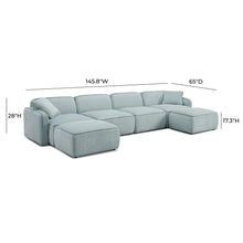Travie 6-Piece Modular U-Sectional