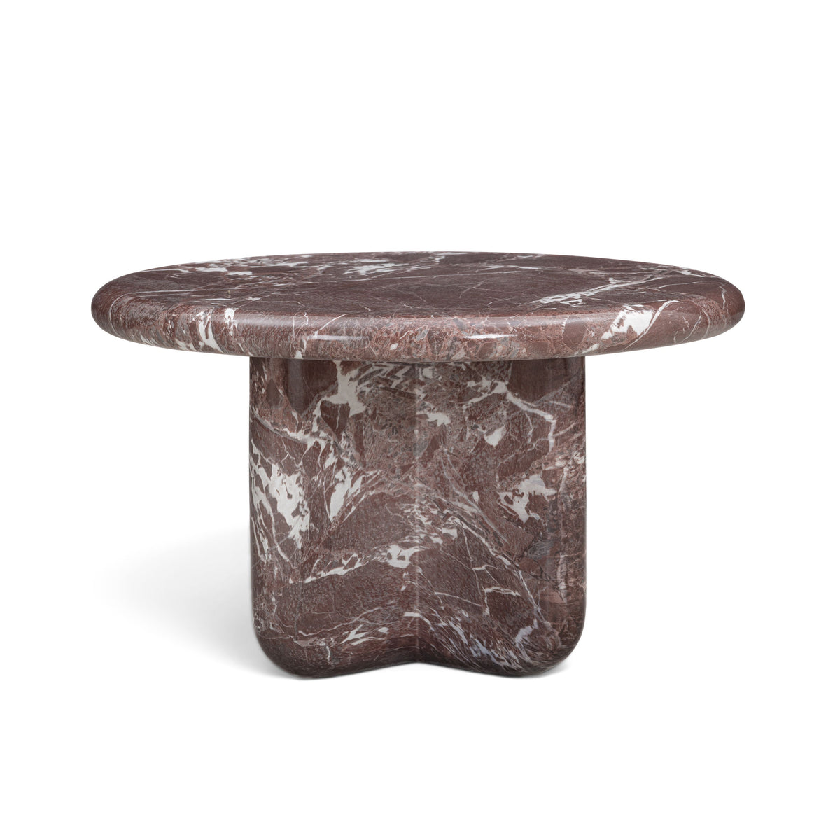 Juju Faux Marble Indoor/Outdoor Round Coffee Table (24"-32")