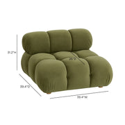 Calliope Performance Modular Armless Chair