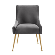 Beatrix Pleated Performance Velvet Dining Chair