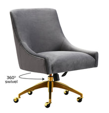 Beatrix Performance Velvet Office Swivel Chair